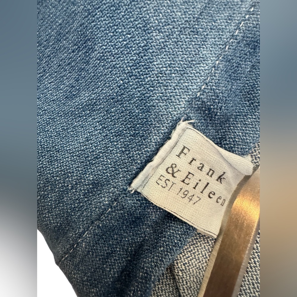 Frank & Eileen Blue Denim Maxi Shirt Dress - Picture 10 of 15